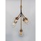 Maxim Lighting Savvy 5-Light 24.25" Wide Antique Brass / Black Pendant Light 26343CLABBK - alternate 3